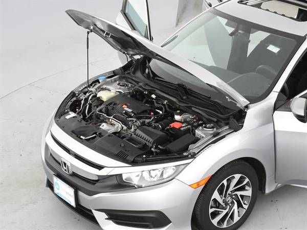 2017 Honda Civic EX Sedan 4D sedan SILVER - FINANCE ONLINE for sale in Bethlehem, PA – photo 4