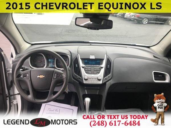 2015 Chevrolet Chevy Equinox LS for sale in Waterford, MI – photo 15