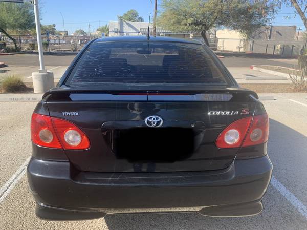 2006 Toyota Corolla S - cars & trucks - by owner - vehicle... for sale in Phoenix, AZ – photo 4