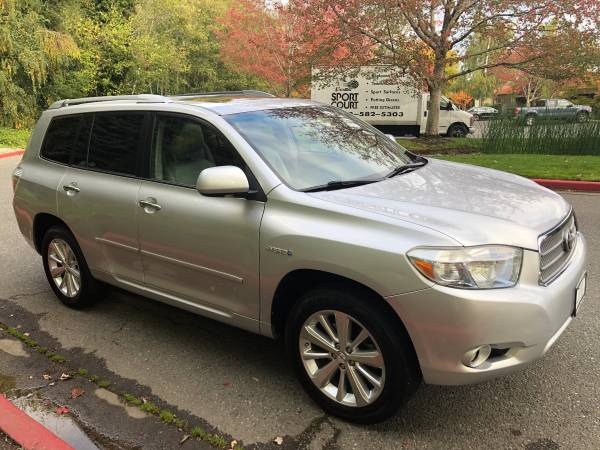 2008 Toyota Highlander Hybrid Limited 4WD --Leather, 3rd Row, Clean-- for sale in Kirkland, WA – photo 3