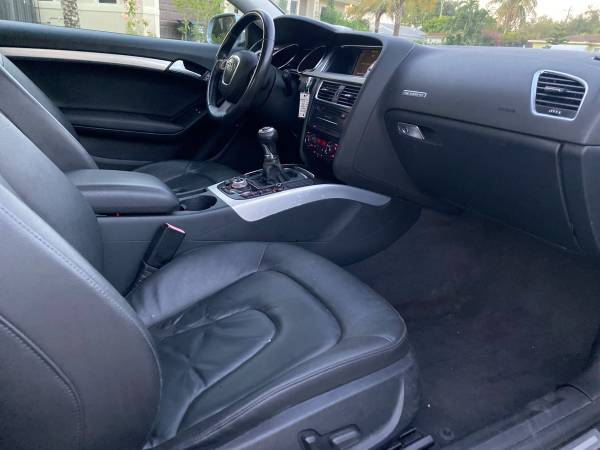 2010 AUDI A5 PREMIUM PLUS ,6 SPEED MANUAL,RARE,ONLY $1500 DOWN!!! -... for sale in Hollywood, FL – photo 16