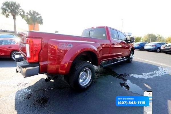 2018 Ford F-350 F350 F 350 SD Lariat Crew Cab Long Bed DRW 4WD for sale in Kissimmee, FL – photo 8