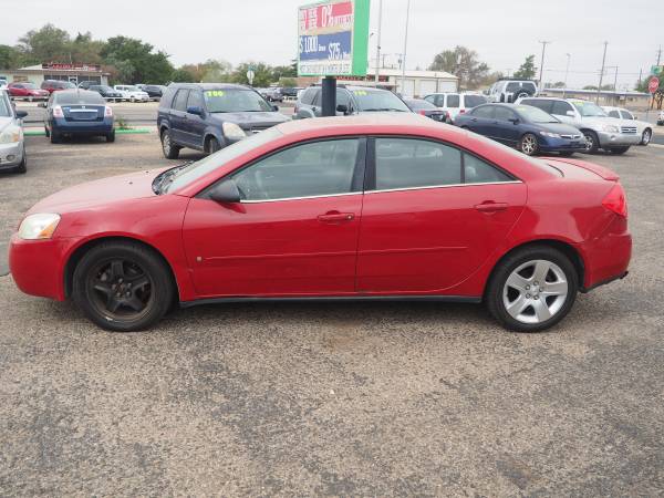 2007 RED PONTIAC G6 for $400 Down - cars & trucks - by dealer -... for sale in Lubbock, TX – photo 4