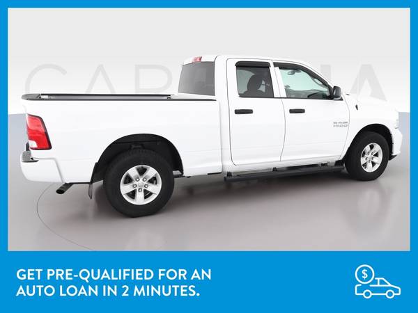 2018 Ram 1500 Quad Cab Tradesman Pickup 4D 6 1/3 ft pickup White for sale in Champlin, MN – photo 9