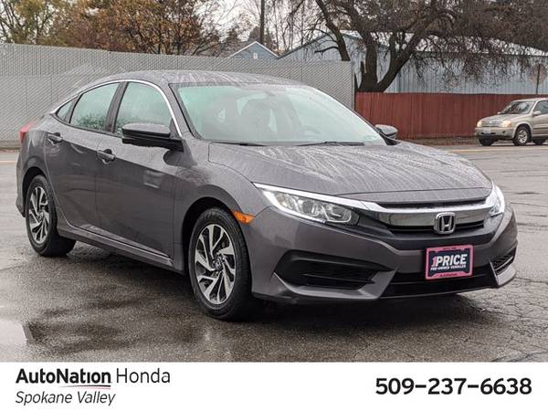 2018 Honda Civic EX SKU:JH502866 Sedan - cars & trucks - by dealer -... for sale in Spokane Valley, WA – photo 3