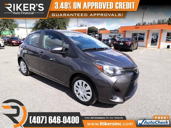 $137/mo - 2017 Toyota Yaris L - 100 Approved! - cars & trucks - by... for sale in Kissimmee, FL – photo 7
