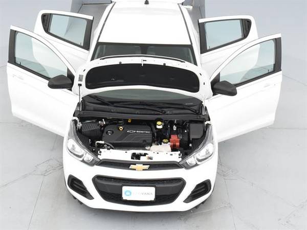 2017 Chevy Chevrolet Spark LS Hatchback 4D hatchback WHITE - FINANCE for sale in Greensboro, NC – photo 4