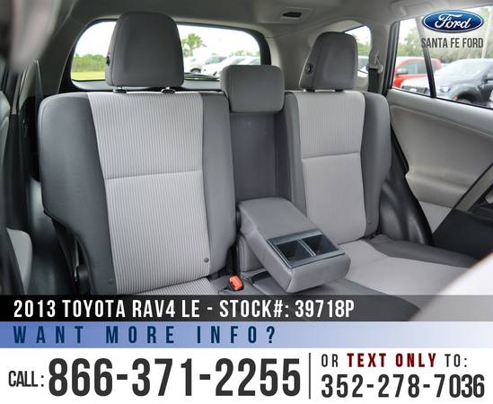 *** 2013 Toyota RAV4 LE AWD *** Bluetooth - Camera - Tinted Windows for sale in Alachua, FL – photo 20