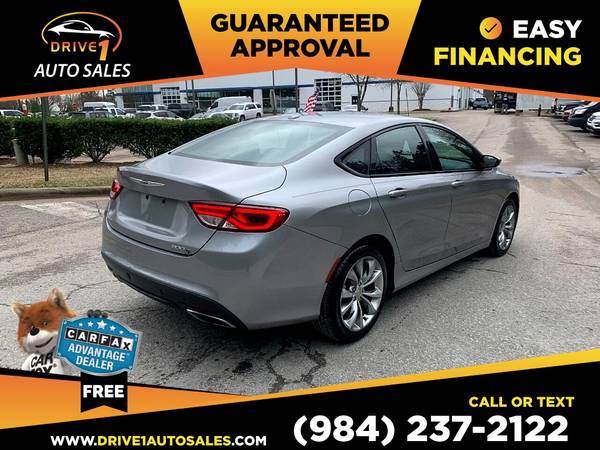 2015 Chrysler 200 SSedan PRICED TO SELL! - - by dealer for sale in Wake Forest, NC – photo 9