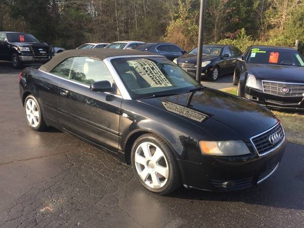 2005 Audi A4 2005 2dr Cabriolet 3.0L CVT $1500 DOWN OR LESS/BUY HERE... for sale in Lancaster , SC – photo 2