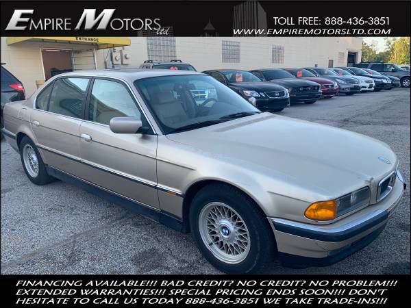 1997 BMW 740 iL. SUNROOF!!! POWER SEATS!!! HEATED LEATHER SEATS!!! for sale in Cleveland, OH