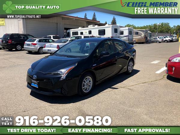 2018 Toyota Prius Two Hybrid for only $18,495 - cars & trucks - by... for sale in Rancho Cordova, CA