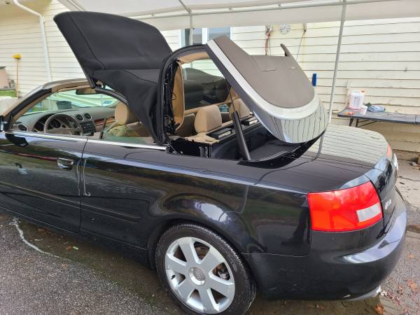 2004 Audi A4 CABRIOLET BLACK ONLY 29K ORIGINAL MILES BRAND NEW for sale in Lowell, MA – photo 2