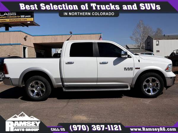 2015 Ram 1500 Crew Cab Laramie Pickup 4D 4 D 4-D 5 1/2 ft FOR ONLY for sale in Greeley, CO – photo 3