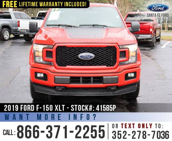 2019 FORD F150 XLT Ecoboost, Remote Start, Touchscreen for sale in Alachua, FL – photo 2