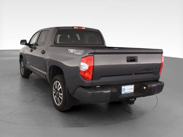 2018 Toyota Tundra CrewMax SR5 Pickup 4D 5 1/2 ft pickup Gray - -... for sale in Palmdale, CA – photo 8