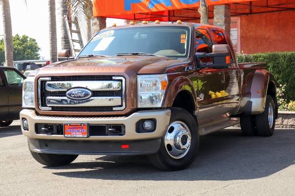 2011 Ford F-350 F350 King Ranch Crew Cab Long Bed Diesel 4WD 35700 for sale in Fontana, CA – photo 3