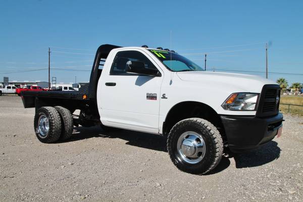 2011 RAM 3500 SLT 6 SPEED CUMMINS*FLATBED*COOPER... for sale in Liberty Hill, IL – photo 14