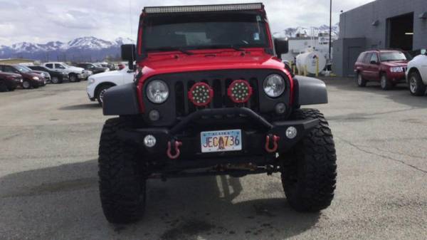 2015 Jeep Wrangler Willys Wheeler CALL James-Get Pre-Approved 5 Min for sale in Anchorage, AK – photo 3