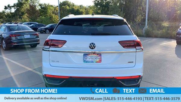 2020 VW Volkswagen Atlas Cross Sport 3 6L V6 SEL suv White - cars & for sale in Johnston, IA – photo 4