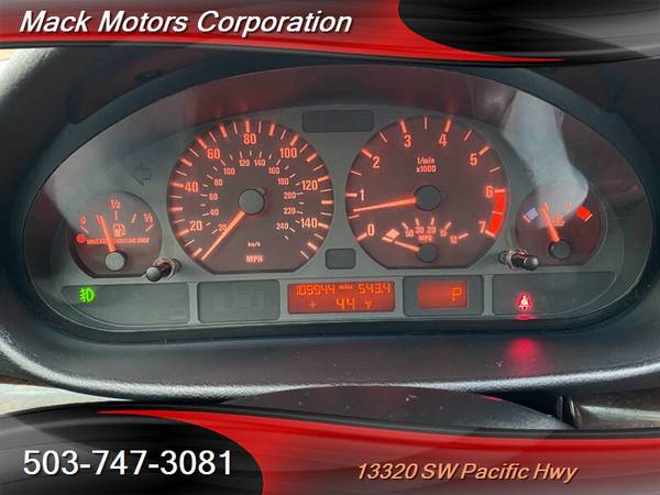 2002 BMW 325xi E46 2-Owners Heated Seats Low Miles Moon Roof 25MPG for sale in Tigard, OR – photo 12