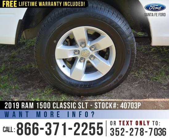 2019 RAM 1500 CLASSIC SLT *** Cruise Control, Camera, Bedliner *** -... for sale in Alachua, FL – photo 8