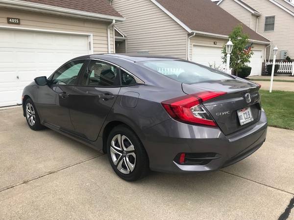 2017 HONDA CIVIC LX super clean, priced low to sell for sale in Cleveland, PA – photo 8