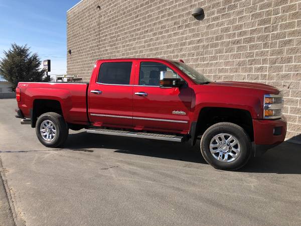 2019 Chevy Chevrolet Silverado 3500HD High Country pickup Cajun Red for sale in Jerome, ID – photo 3