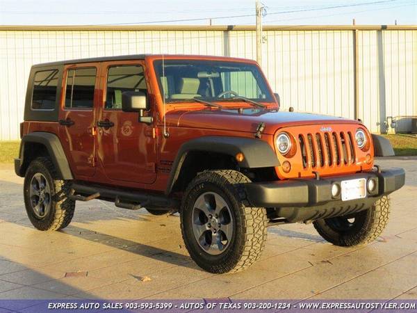 2010 Jeep Wrangler Unlimited Sport 4x4 Sport 4dr SUV - cars & trucks... for sale in Tyler, TX – photo 3