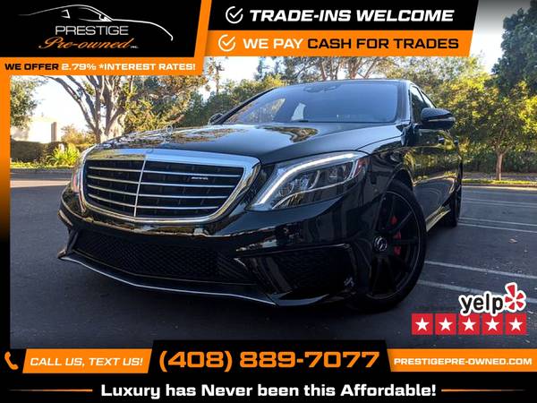 2015 Mercedes-Benz S 63 AMG ((**$145K ORIGINAL MSRP**)) FOR ONLY... for sale in Campbell, CA – photo 7