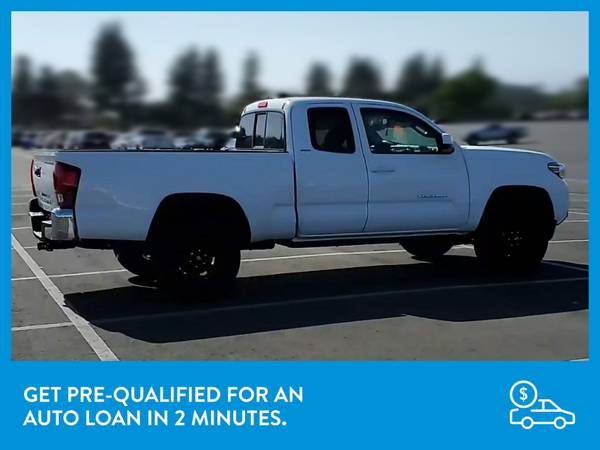 2018 Toyota Tacoma Access Cab SR5 Pickup 4D 6 ft pickup White for sale in Zanesville, OH – photo 8