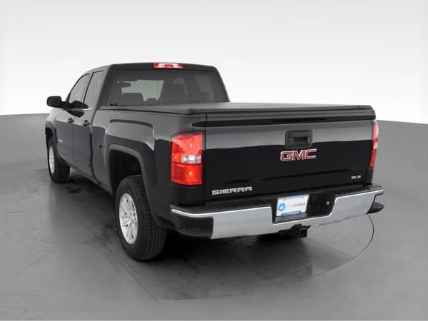 2018 GMC Sierra 1500 Double Cab SLE Pickup 4D 6 1/2 ft pickup Black... for sale in Beaumont, TX – photo 8