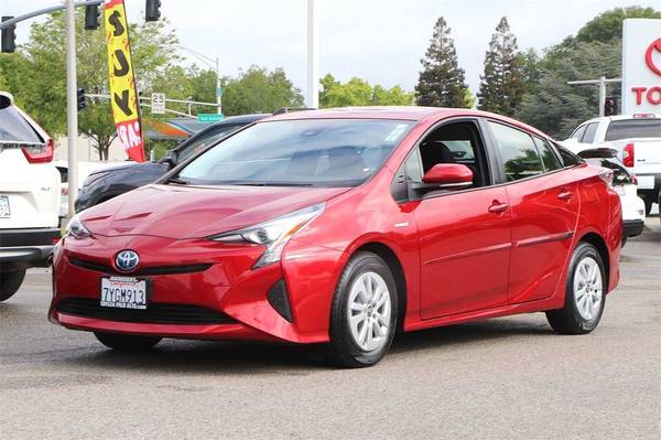 2017 Toyota Prius Two hatchback Red - - by dealer for sale in Palo Alto, CA – photo 10