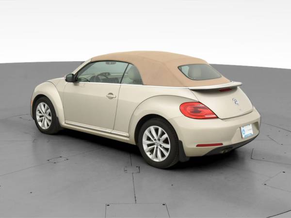 2014 VW Volkswagen Beetle TDI Convertible 2D Convertible Beige - -... for sale in Roanoke, VA – photo 7