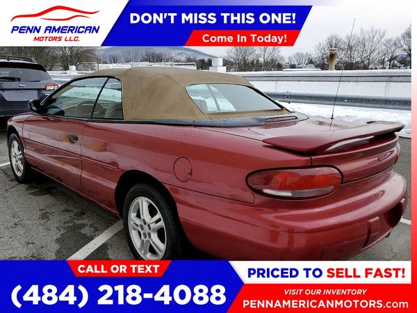 1996 Chrysler Sebring JX 2dr 2 dr 2-dr Convertible PRICED TO SELL! for sale in Allentown, PA – photo 4
