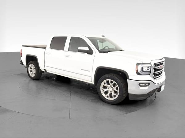 2016 GMC Sierra 1500 Crew Cab SLT Pickup 4D 5 3/4 ft pickup White -... for sale in Arlington, District Of Columbia – photo 15