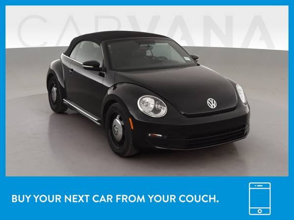 2014 VW Volkswagen Beetle 2 5L Convertible 2D Convertible Black for sale in Long Beach, CA – photo 12