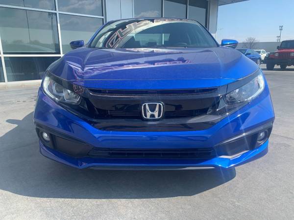 2019 Honda Civic Sedan Sport CVT Aegean Blue M for sale in Omaha, NE – photo 2