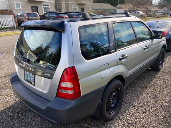 2003 Subaru Forester X 5 Speed Manual New Timing Belt New Water Pump... for sale in Portland, OR – photo 3