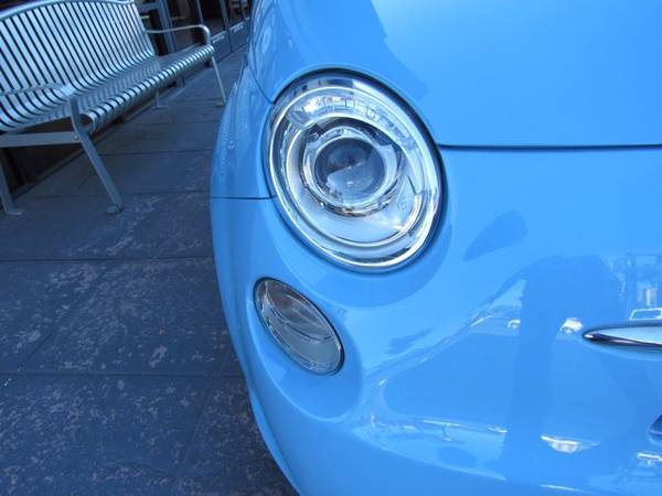 2017 FIAT 500e hatchback Celeste Blu (Retro Light Blue) - cars &... for sale in San Diego, CA – photo 14