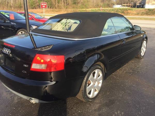 2005 Audi A4 2005 2dr Cabriolet 3.0L CVT $1500 DOWN OR LESS/BUY HERE... for sale in Lancaster , SC – photo 6