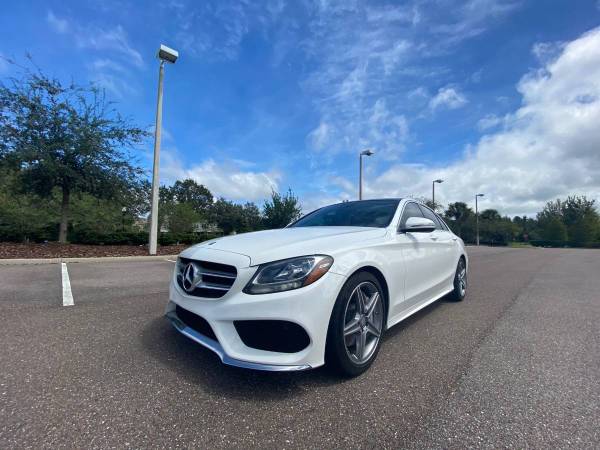 2017 Mercedes C300 AMG Package Panoramic Roof Navigation Low for sale in Wesley Chapel, FL – photo 3