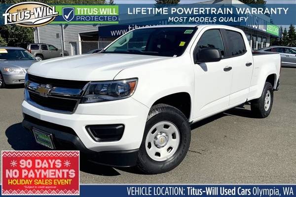 2017 Chevrolet Colorado Chevy Truck 2WD WT Crew Cab - cars & trucks... for sale in Olympia, WA – photo 11