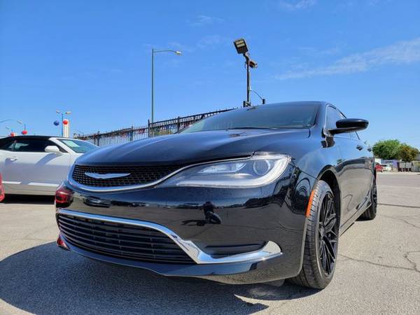 2017 Chrysler 200 Limited Sedan 4D sedan BLACK - - by for sale in El Paso, TX – photo 3