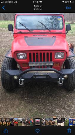 93 yj Jeep Wrangler for sale in Lakemore, OH