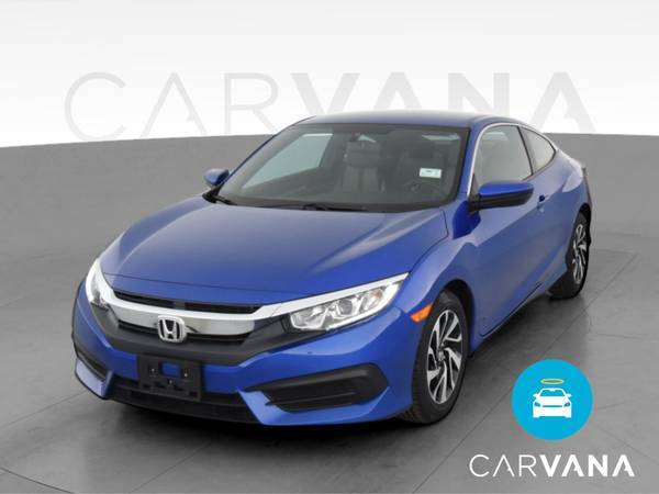 2018 Honda Civic LX Coupe 2D coupe Blue - FINANCE ONLINE - cars &... for sale in Philadelphia, PA