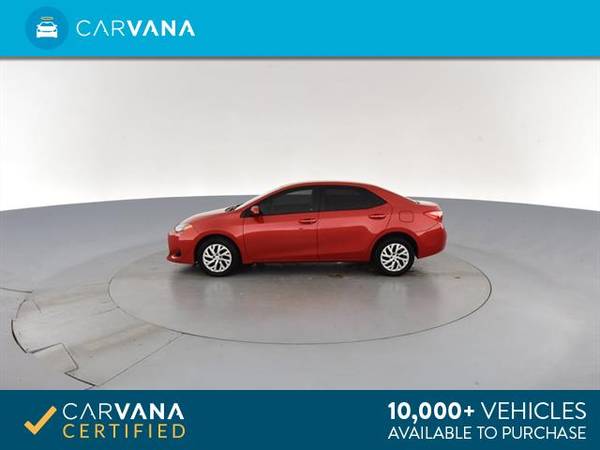 2018 Toyota Corolla LE Sedan 4D sedan Red - FINANCE ONLINE for sale in Atlanta, GA – photo 7