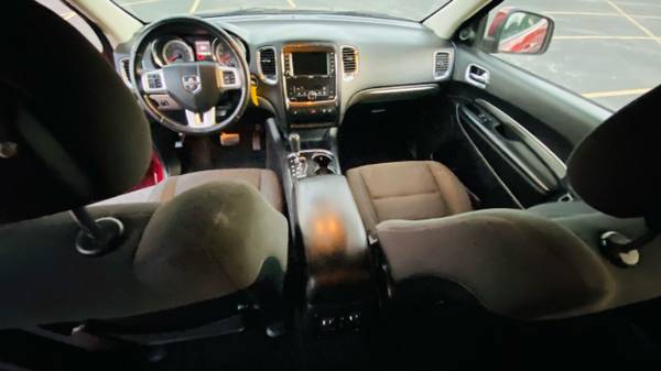2013 Dodge Durango SXT 4dr SUV suv Burgundy - cars & trucks - by... for sale in Fayetteville, AR – photo 12
