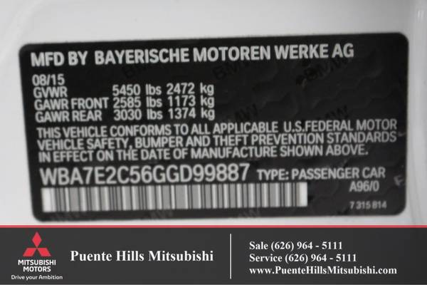 2016 BMW 740i M Sport Package *30k*Navi*Tech PKG*Warranty* for sale in City of Industry, CA – photo 6