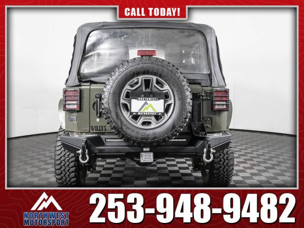 Lifted 2015 Jeep Wrangler Willys 4x4 - - by dealer for sale in PUYALLUP, WA – photo 6